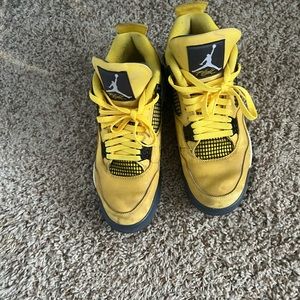 Lightning 4 Yellow Jordans